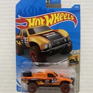 Hot Wheels BAJA BLAZERS 3/10 TOYOTA OFF-ROAD TRUCK 4/250 GRX70-M9C1B